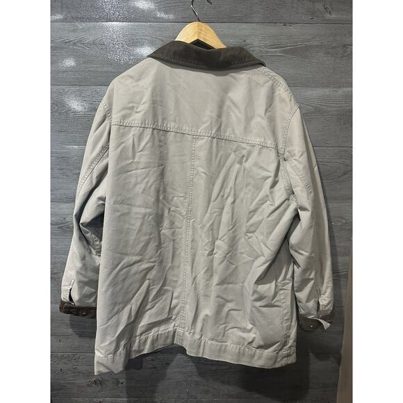 Cabela’s Men’s Jacket Collar Corduroy Tan Button Up Hunting - Picture 5 of 5